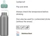 Campus isoleerfles flip-up 350 ml - turquoise Productafbeelding-voorbeeld 2