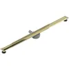 Mexen Flat 360° Slim odtokový žľab otočný 110 cm, zlatá - Náhľad obrázku produktu 3