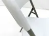 Krzesło składane ogrodowe PARTY białe 47x58x87 cm Podgląd zdjęcia produktu 7