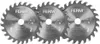 FERM – CSA1060 – Sägeblatt-Set – 3 Stück – 85 mm – 24 Zähne Produktbild-Vorschau 1