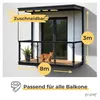 PiuPet® Katzennetz Drahtverstärkt I 8x3m I schwarz I Produktbild-Vorschau 4