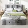okwish Polsterbett 140 x 200 cm Doppelbett mit Lattenrost, Produktbild-Vorschau 2