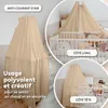Ciel de lit bébé crème, avec flèche de lit - Baldaquin en Voir les images du produit 3