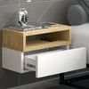 Nočný stolík Vicco Urbano Hnedá 45 x 28 cm, Model 40098 Náhľad obrázku produktu 5