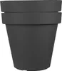 BigDean XXL Blumentopf Ø 58 cm aus Kunststoff - Anthrazit - Produktbild-Vorschau 4