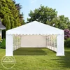 TOOLPORT 8x12 m Tendone per feste PREMIUM PVC ritardante di Anteprima dell’immagine prodotto 7