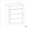 KOMTO Kommode mit 3 Schubladen Komodenschrank für Produktbild-Vorschau 4