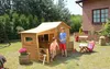 4iQ Holz-Kinder-Gartenhaus „Ela“ – 240×125×173 cm Spielhaus Produktbild-Vorschau 7