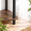 Relaxdays Eckregal, HxBxT: 143,5 x 38 x 25 cm, 5 Ablagen, Produktbild-Vorschau 9