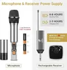 TONOR Mikrofon TW620 UHF Funkmikrofon Set mit Empfänger für Produktbild-Vorschau 9
