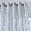 Zasłona z półprzezroczystego woalu do salonu i sypialni, Podgląd zdjęcia produktu 3