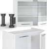Küchenzeile Vicco Fame-Line Weiß Hochglanz/Weiß 200 cm ohne Produktbild-Vorschau 5