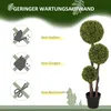HOMCOM Künstlicher Buchsbaum, 115 cm Zimmerpflanze, Produktbild-Vorschau 6