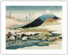 Poster - Poster ohne Rahmen - Japan Kraniche Bild - 50x40 Produktbild-Vorschau 1