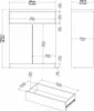Sideboard NAIA Buffet Commode Blanc brillant Voir les images du produit 3