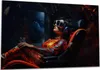 Wallario Herdabdeckplatte aus Glas, Größe 90 x 52 cm Produktbild-Vorschau 1