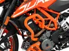 ZIEGER crash bar kompatibilný s KTM 390 Duke oranžová Náhľad obrázku produktu 1