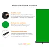 walimex pro Roll-up Panel Background 210x220cm zelený Náhled obrázku produktu 20
