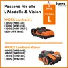 beos® Premium Edelstahl Spikes für Worx Landroid - Für Worx Produktbild-Vorschau 2