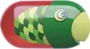 FABER-CASTELL Doppelspitzdose Fisch inkl. Radierer Produktbild-Vorschau 6