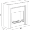 Tecno Air System -KAMIN Boden - Conegliano - Weiß Anteprima dell’immagine prodotto 5