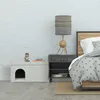 jaskyňa pre mačky Relaxdays v béžovej farbe s vekom Náhľad obrázku produktu 2