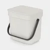 Brabantia Sort & Go Abfallbehäl. Light Grey 3 L Produktbild-Vorschau 5