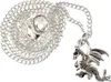 Drache 2cm Kette 45cm Halskette Anhänger Miniblings Produktbild-Vorschau 1