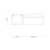 Kabelkanäle 40x25 (2m) Weiß EDO777731 Produktbild-Vorschau 2