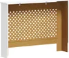 vidaXL Panely chladiče 2 ks. Bílé 112×19×81,5 cm MDF Náhled obrázku produktu 7