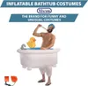Nafukovací kostým "Bathman" pro dospělé na narozeninové Náhled obrázku produktu 7