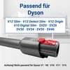 Staubsaugerrohr Teleskopstange Grau passend wie Dyson für Produktbild-Vorschau 3