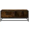 vidaXL Couchtisch Räuchereiche 90x57x35 cm Holzwerkstoff Produktbild-Vorschau 5