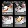 29 x 20 cm titanová krájecí deska, oboustranná kuchyňská Náhled obrázku produktu 8