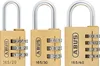 ABUS Zahlenschloß Messing 165 40 mm mit verstellbarem Code Produktbild-Vorschau 6