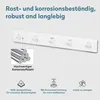doporro Garderobenleiste mit 5 Haken, Wandgarderobe mit Produktbild-Vorschau 5