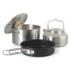 Camping-Kochgeschirr-Set, faltbar, fuer Rucksacktouren, Produktbild-Vorschau 3
