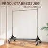 HOKEEPER Portemanteau commercial avec support en Z, Voir les images du produit 7