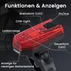 Fahrradlicht Rücklicht LED mit Bremslichtfunktion, StVZO Produktbild-Vorschau 3