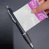 Stylo élégant avec antisèche Stylo à bille 2 en 1 avec Voir les images du produit 5