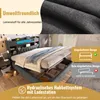 Hydraulisches Polsterbett mit Stauraum und Regal, Produktbild-Vorschau 6