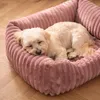 4L Textil BELLA Plüsch-Hundebett und Katzenbett mit breiten Produktbild-Vorschau 6