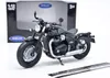 Triumph Bonneville Bob černá WELLY 1:12 Náhled obrázku produktu 2