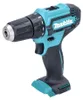 Makita DF333DZ, Wiertarka pistoletowa, Turkusowy, 1 cm, Podgląd zdjęcia produktu 2