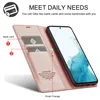 Galaxy A54 5G Hülle, Standfunktion Kartenfach Wallet Leder Produktbild-Vorschau 4