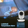 Baby monitor ZELURXX con telecamera, display da 2,8", Anteprima dell’immagine prodotto 4
