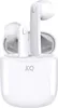 A pair of white wireless earbuds in their charging case. Anteprima dell’immagine prodotto