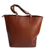 Damen Tasche Shopper Handtasche Kupferfarbe Schultertasche Produktbild-Vorschau 2