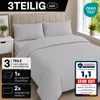 Komfortec Premium Bettwäsche 240x220 cm Bettbezug + 40x80 Produktbild-Vorschau 2