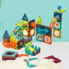 Malplay Magnetické stavební bloky Stavební bloky Svítící 3D Náhled obrázku produktu 8